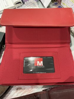 Mundi Red Large Wallet