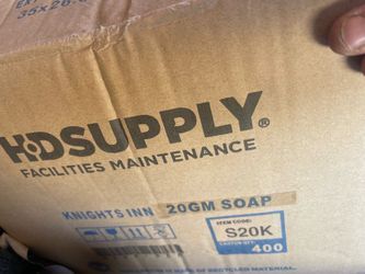 Hd supply 400count bar’d soap