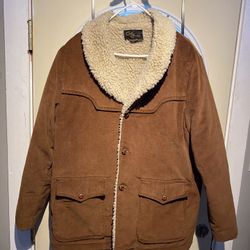 Men Lined Western Jacket XL