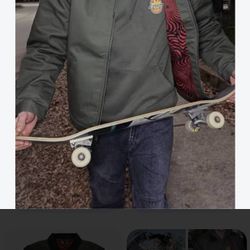 Dickies X Spitfire Jacket Eisenhower Army Green Skateboarding XL 