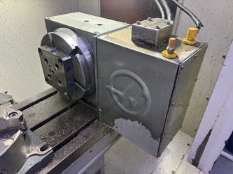 HAAS HRT210 Rotary w/ Zero Point Base setup