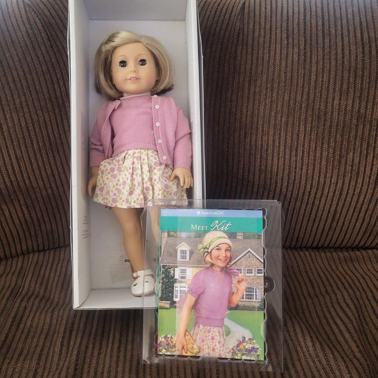 kitt Kittredge american Girl Doll Retired 