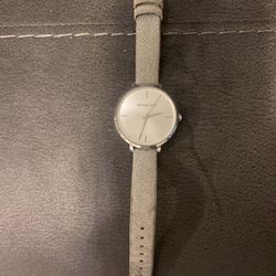 Michaels Kors Ladies Silver Charley Watch