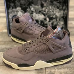 Size 13 A Ma Maniere X Jordan 4 Retro Violet Ore