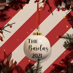 Customized Christmas Ornaments