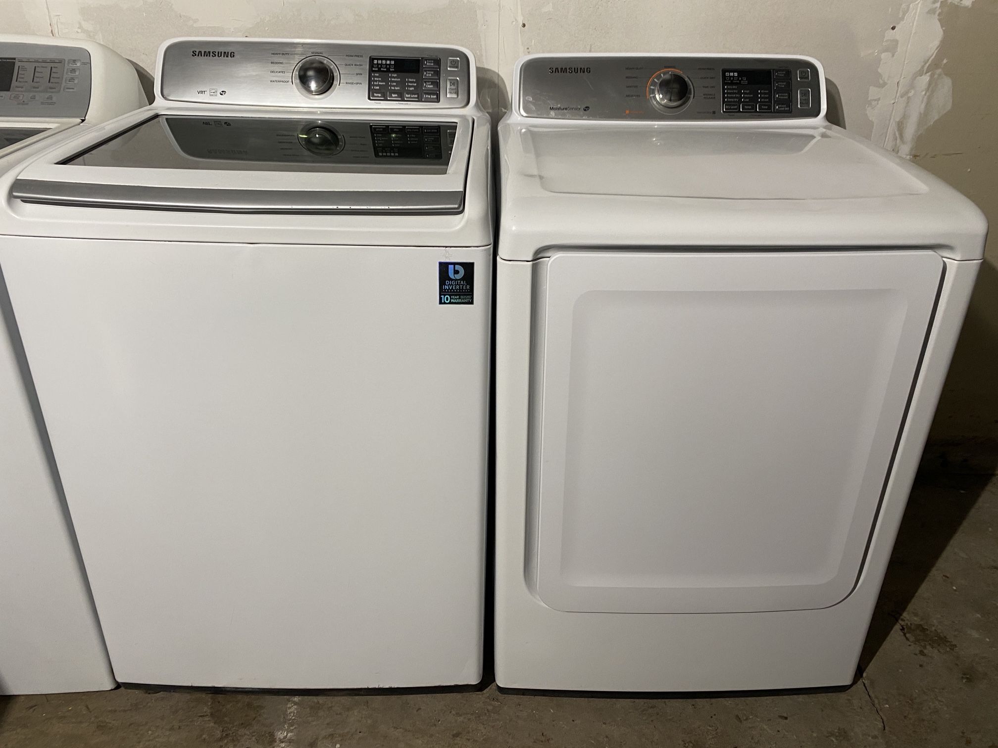 Samsung Washer And Dryer Set