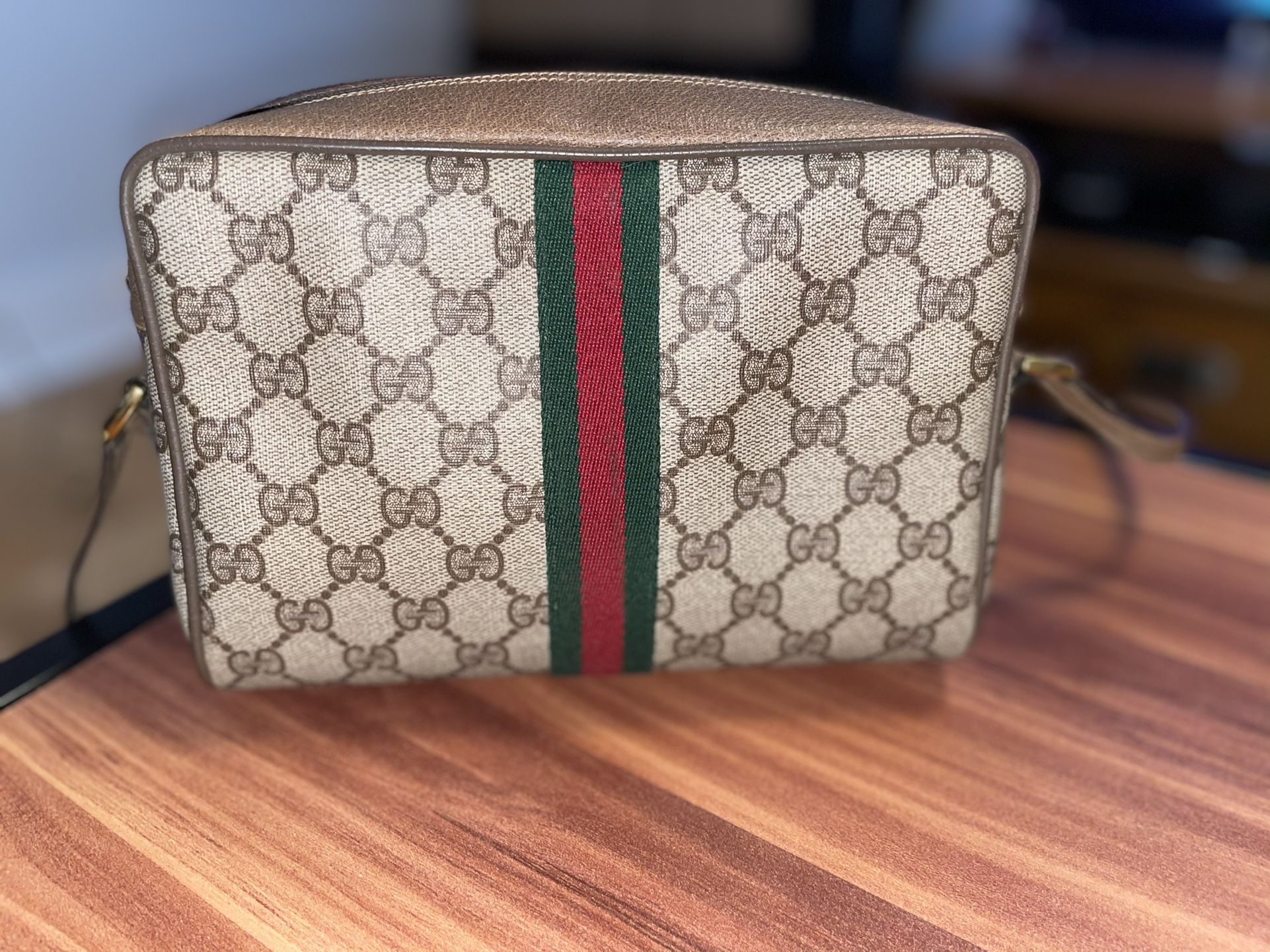 Vintage gucci Cream Logo Bag for Sale in New York, New York - OfferUp