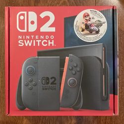 Nintendo Switch 2 Console + Mario Kart World Bundle