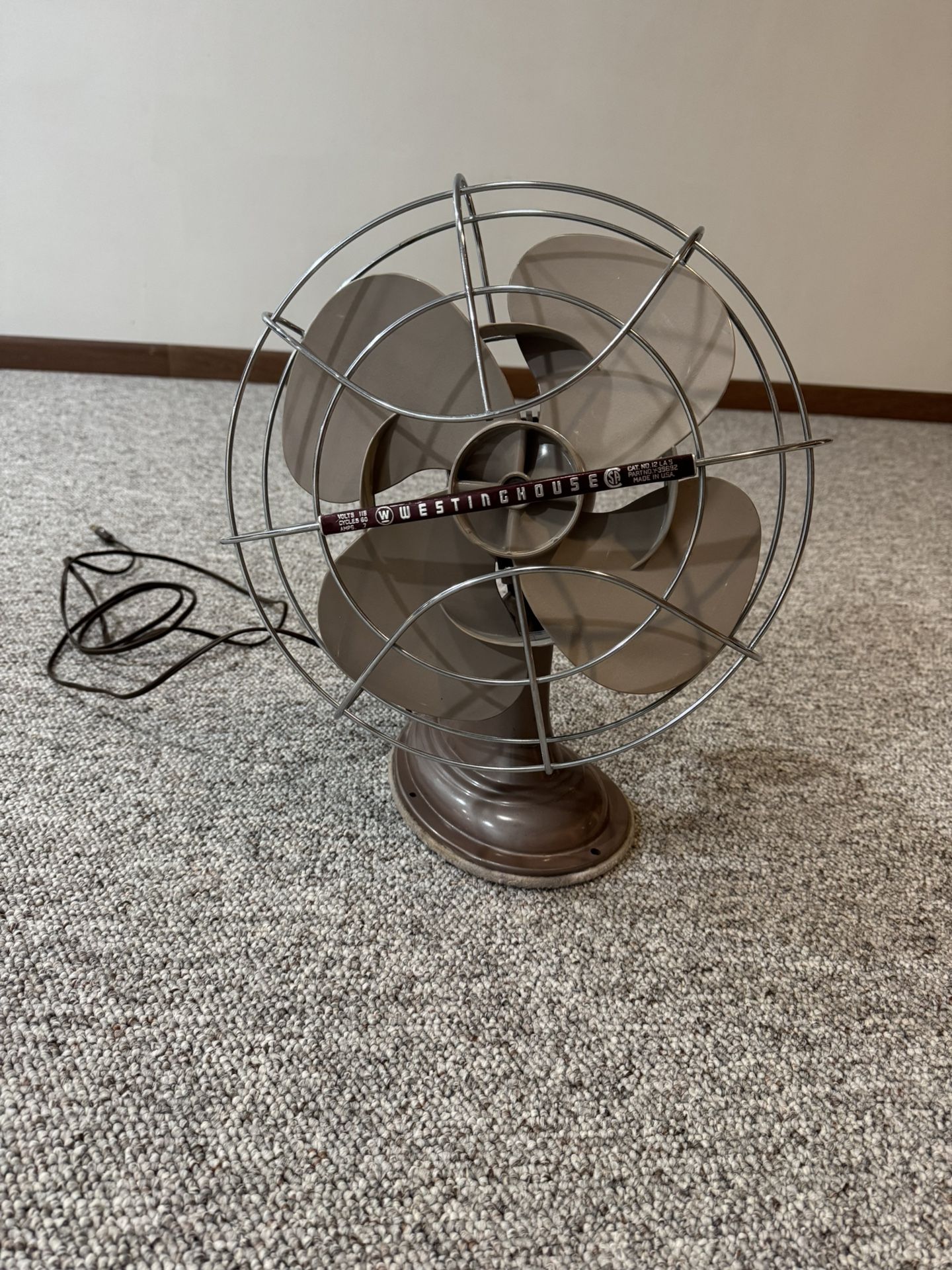 Vintage Table fan