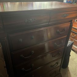 Solid Redwood Bedroom Set