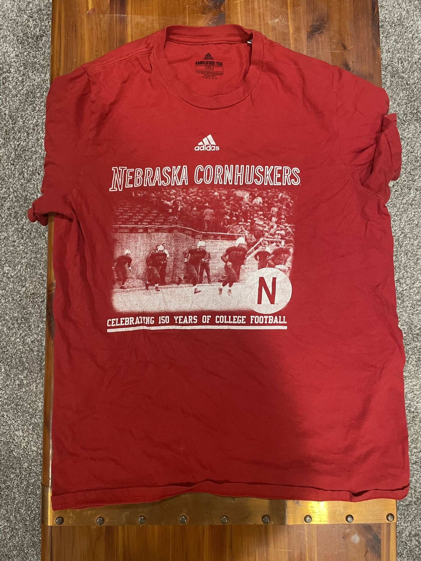 Vintage Nebraska Cornhuskers Adidas T-Shirt – Size M
