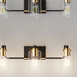 3 HEAD VINTAGE VANITY FOR BATH LIGHT SOLFART