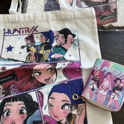 Huntr/x Demon Hunters Tote And Wallet Set