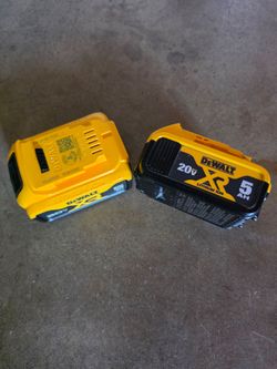 New dewalt 20v 5 AH XR