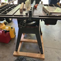 Table Saw & Stand  Craftsmen 
