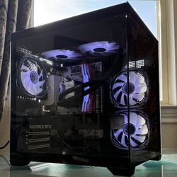 Gaming PC Computer RTX 3050, Ryzen, SSD, AIO Liquid Cool