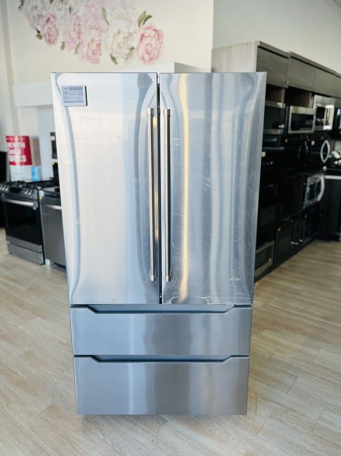 Verona 36 Counter Depth Refrigerator - 22.5 Cu Ft VERF36CDSS 6V