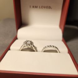 3 Carat Diamond Engagement Ring And Band Set