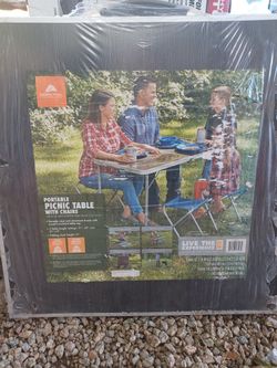 Portable Table With Chairs