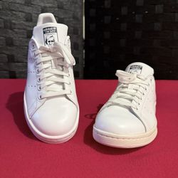 Adidas Stan Smith Core White New Navy - Men’s 8