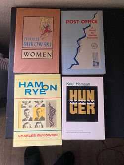 Charles Bukowski book collection