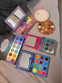 5 eyeshadow palettes