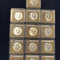 1964 Kennedy Half Dollar Coins