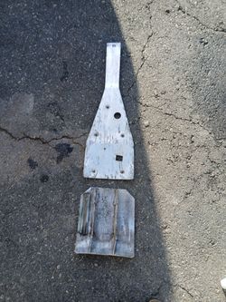 Metal skid plates off 2005 yfz450