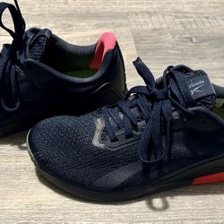 Reebok men’s 9.5 Nano x1 cross trainer CrossFit vector navy neon cherry sneaker 