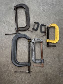 C-Clamps Multiple Sizes