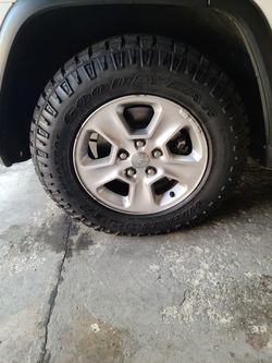17in Goodyear tires