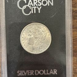 1884-CC Morgan Silver Dollar Carson City BU/UNC Slider