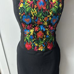 Corset Blusa Shirts Mexican Embroidery 5 De Mayo Sale 