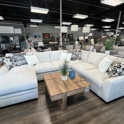 Plush Cloud Deep Sectional (Mandalay) 136” X 105”