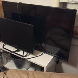 32 Inch Roku Tv No Legs Comes With Flat Mount