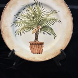 American Atelier Tropical Palm Plate 