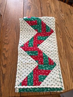 Christmas Quilted table runner