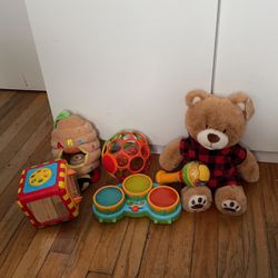 Bundle Of 6 Baby Toys