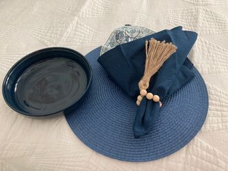 Blue Place Setting