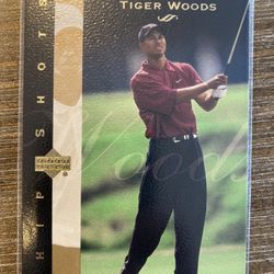 Tiger Woods Chip Shots Card