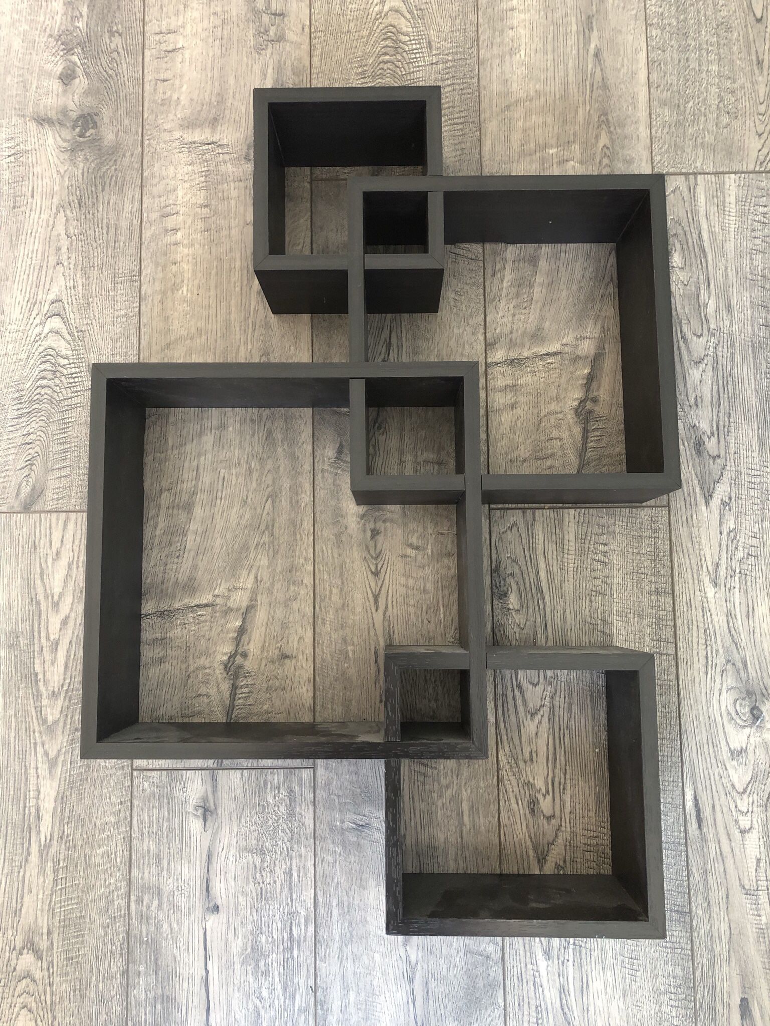 4 Cube Floating Wall Shelf