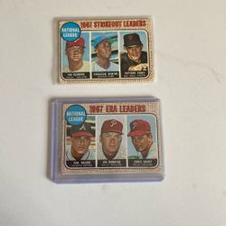 1967 Stikeout and ERA leaders