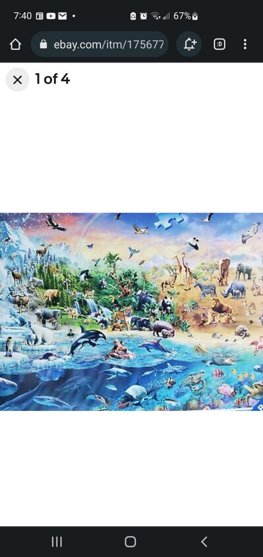 Ravensburger Our Wild World 1500 Piece Jigsaw Puzzle: New 