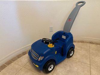 Kids ride-on push car stroller