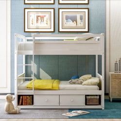 Mtamore Solid Wood Standard Bunk Bed