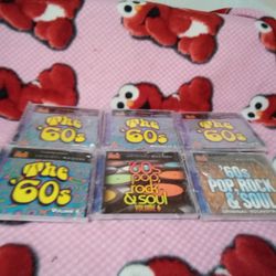 CD Lot Of 6 60s Music Brand New 