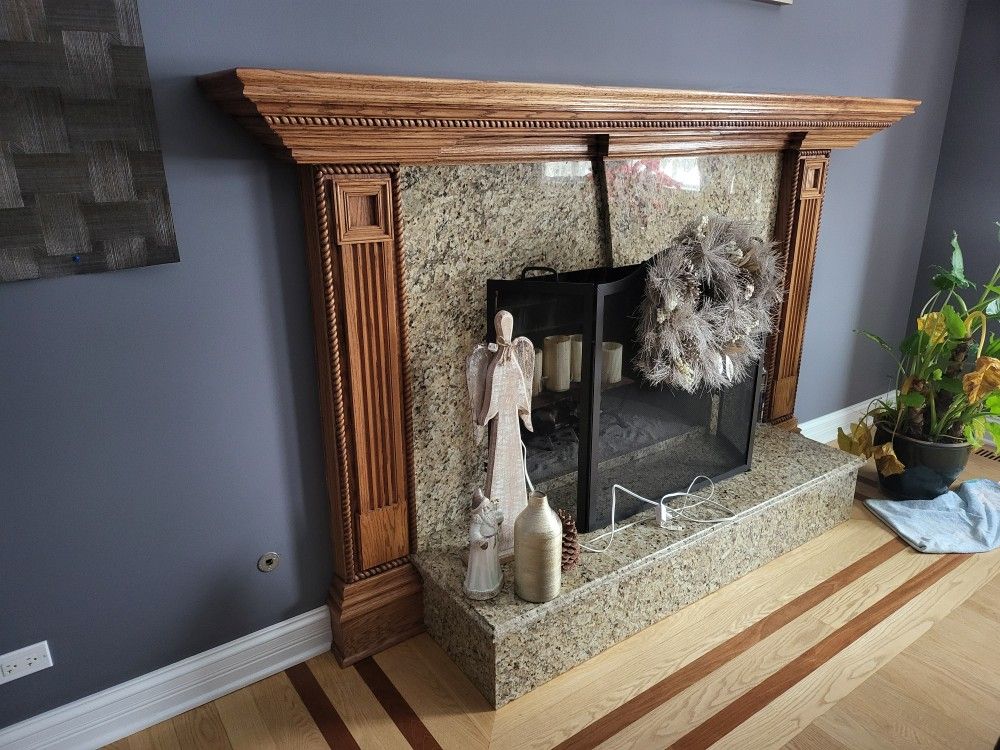 Marble Fireplace Mantel