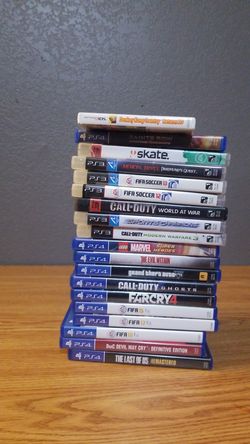 Bundle ps4, ps3, and 3rds games