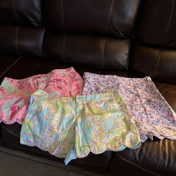Lily Pulitzer Shorts (3 Pairs) Size 12