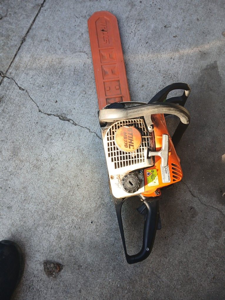 MOTOSIERRA STILL BUENAS CONDITION POR